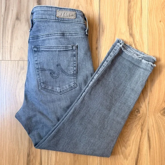AG Adriano Goldschmied Women’s Jeans Size 28 High Rise Skinny Ankle - Picture 2 of 5